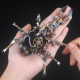 3pcs 3d metal unicorn assembly model diy mechanical kit