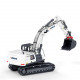 4-in-1 1/18 2.4g metal rtr rc excavator model with simulated hydraulic system pre-order