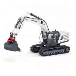 4-in-1 1/18 2.4g metal rtr rc excavator model with simulated hydraulic system pre-order