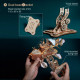 421pcs steampunk victorian fantasy spaceship wooden puzzle toy