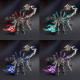 4pcs scorpions diy animal 3d metal model kits for adult