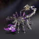 4pcs scorpions diy animal 3d metal model kits for adult