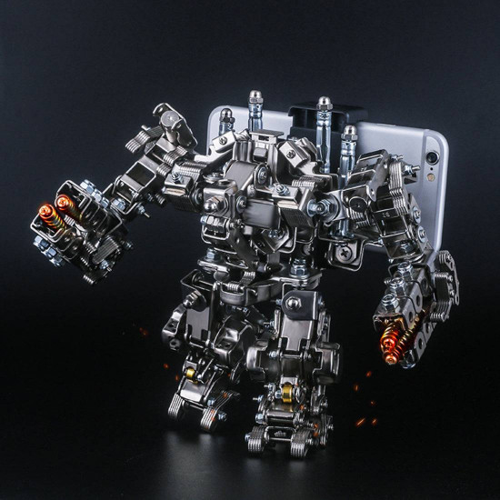 521pcs 3d metal fighting soldier puzzle model kit assembly multifunctional phone holder