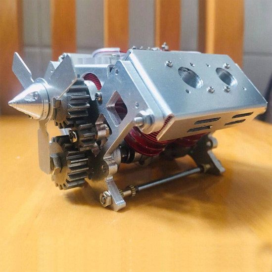 6-12v 5a  v4 electromagnetic engine model engine science experiment toy