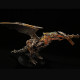 600cs diy mechanical steampunk western dragon with wing assembly 3d metal model kits