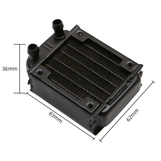 60mm water cooling radiator for cison fl4-175 engine model