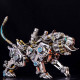 700pcs+ bengal tiger 3d assembly metal model kits