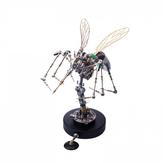 750+pcs mechanical  3d assembly  mosquito model steampunk art