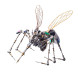 750+pcs mechanical  3d assembly  mosquito model steampunk art