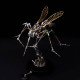 750+pcs mechanical  3d assembly  mosquito model steampunk art