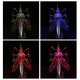 750+pcs mechanical  3d assembly  mosquito model steampunk art