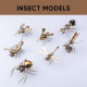 7pcs exquisite mini mechanical insect christmas gift box set educational toy gift