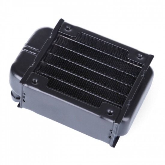 8.3 x 6 x 3.7cm water-cooled tank radiator with bracket kit for toyan single-cylinder 4-stroke engine