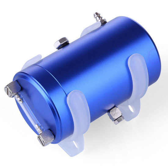 80ml 180ml aluminium alloy fuel tank with oil level display for methanol / gasoline engine model