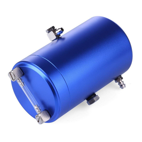 80ml 180ml aluminium alloy fuel tank with oil level display for methanol / gasoline engine model