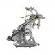 820pcs metal assembly diy toy mechanical gear transmission launched dragon hunting crossbow