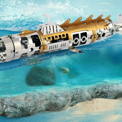 94pcs deap sea mechanical submarine model building kit-elusive nautilus