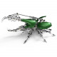 adavanced 1014pcs+ mechanical green dynastes beetle 3d metal diy assembly kits toys