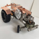 alcohol powered mini tractor with fire stirling engine