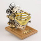 assembly runnable marble machine mechanical stirling engine model roll-1