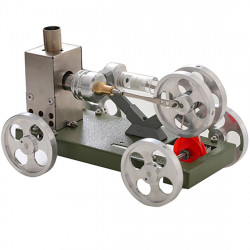 assembly stirling engine car diy model trolley vehicle set toy
