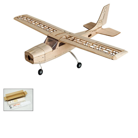 balsa wood assembly land rc airplane electric airplane kit 960mm for sale