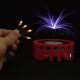 bluetooth mini sstc tesla coil musical artificial lightning -red&black