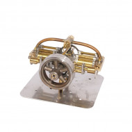 brass mini steam engine model without boiler for model ship