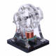 brushless magnetic suspension hall motor engine stem toy (random color light)