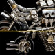 build a motorcycle 3d diy metal mode kits gift for bikers 900+pcs