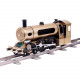 build a realistic miniature live steam train locomotive kits that runs with railway track