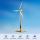 build your own golden solar powered windmill diy metal kits free energy