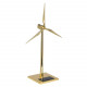 build your own golden solar powered windmill diy metal kits free energy