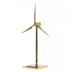 build your own golden solar powered windmill diy metal kits free energy