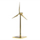 build your own golden solar powered windmill diy metal kits free energy