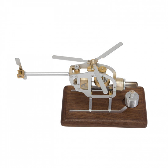 building a mini stirling helicopter assembly diy kits stem model