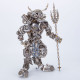 bull-headed demon minotaur 3d diy metal assembly model building kits