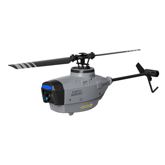 c127ai scout drone model 2.4g rc 4ch single-rotor brushless rc helicopter model without aileron - rtf version