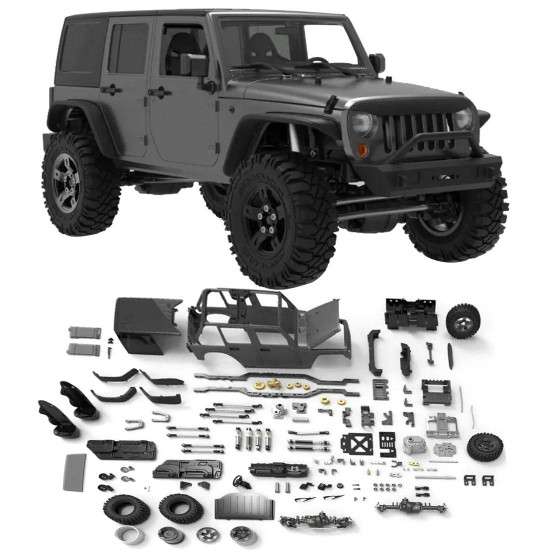 capo cub2 electric 1/18 4wd rc car metal off-road climbing car model kit