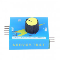 ccpm rc servo consistency master 3ch digital multi ecs speed controler tester for enjomor d6