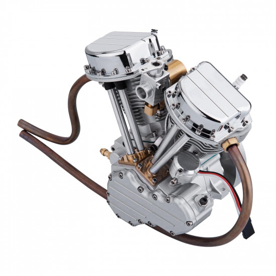 cison fg-vt9 9cc v-twin v2 engine four-stroke air-cooled motorcycle rc gasoline engine