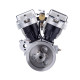 cison fg-vt9 9cc v2 two-cylinder four-stroke air-cooling gasoline motorcycle engine with base air filter set