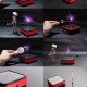 cool tiny bluetooth music tesla coil red frame tc10