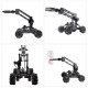 diy 14ch 2.4g alloy remote control robotic arm multifunctional engineering vehicle model kit