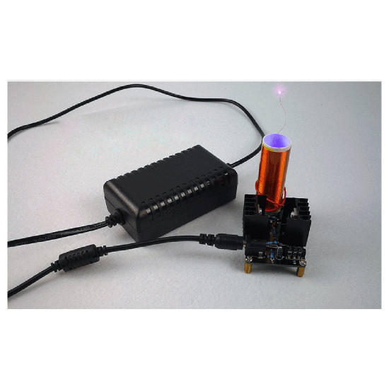 diy mini musical plasma tesla coil kit with 24v power supply