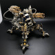 diy stainless steel 3d magnetic chaser mecha model kit without speaker for home decor