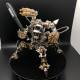 diy stainless steel 3d magnetic chaser mecha model kit without speaker for home decor