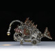 diy steampunk style metal anglerfish model kits 1000pcs+