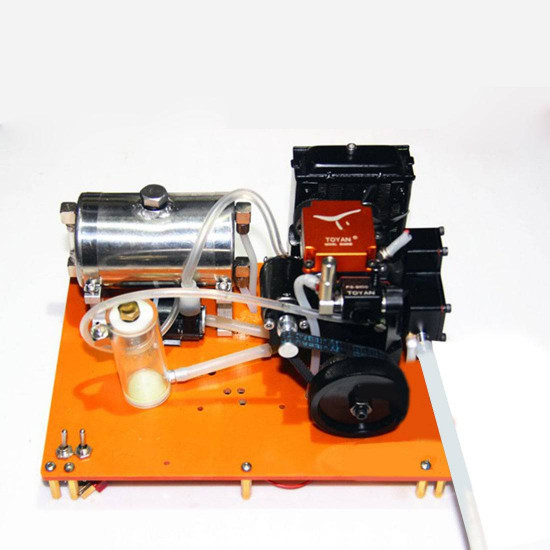 diy water cooling water pump tank kit for toyan methanol engine model