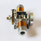 double cylinder electric flat-twin solenoid engine electromagnetic motor